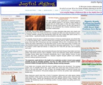 Joyfulaging.com(Joyful Aging) Screenshot