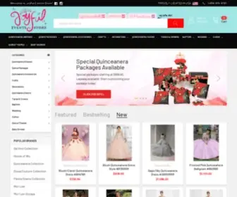 Joyfuleventsstore.com(Joyful Events Store) Screenshot
