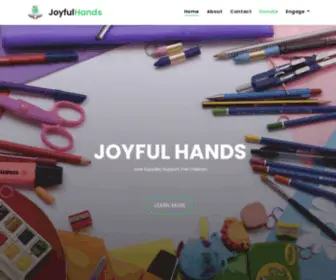 Joyfulhands.org(Joyfull hands) Screenshot