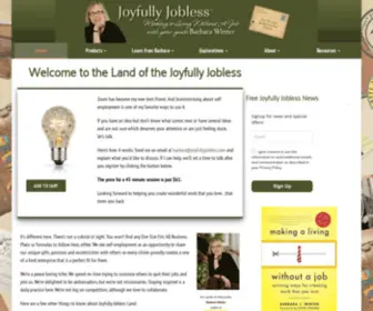 Joyfullyjobless.com(The Land of the Joyfully Jobless) Screenshot