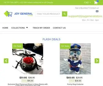 JoygeneralStore.com(Joy General Store CA) Screenshot