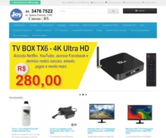 Joyinformatica.com.br(Distribuidora de Materiais de Informática) Screenshot