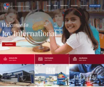 Joyinternationalschool.com(Joy International School) Screenshot