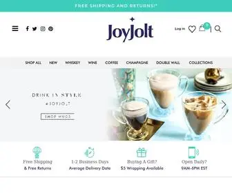 Joyjolt.com(JoyJolt is an exciting lifestyle brand) Screenshot