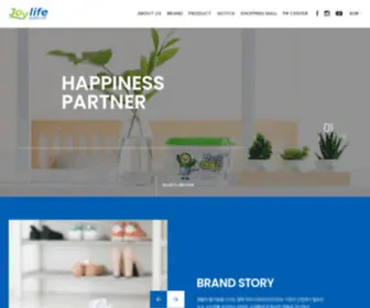 Joyjoylife.co.kr(생활의 즐거움을 드리는 행복 파트너 (주)) Screenshot