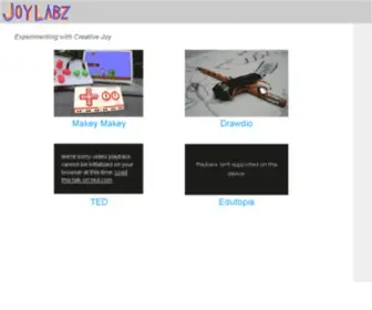 Joylabz.com(We have always experimented with rituals of Joy on topics like) Screenshot