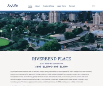 Joylife.ca(Joylife Property Management) Screenshot