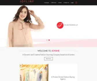 Joyline-Global.com(Joyline Fashions LLP) Screenshot