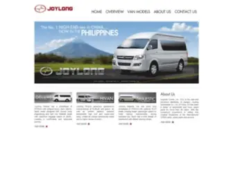 JoylongVan.com.ph(Exclusively Distributed by IzuParts Center Inc) Screenshot