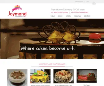 JoymondcakeWorld.com(Joymount Cake Word) Screenshot