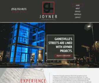 Joyner-Construction.net(Joyner Construction Partners) Screenshot
