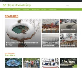 Joyofbirdwatching.com(Joy of Birdwatching) Screenshot