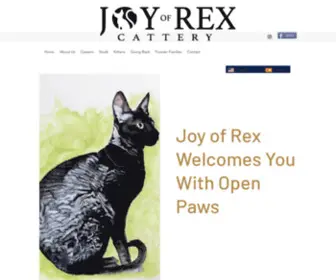 Joyofrexcattery.com(Joy of Rex) Screenshot