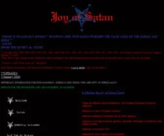 Joyofsatan.org(This site) Screenshot