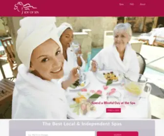 Joyofspa.com(Joy of Spa) Screenshot