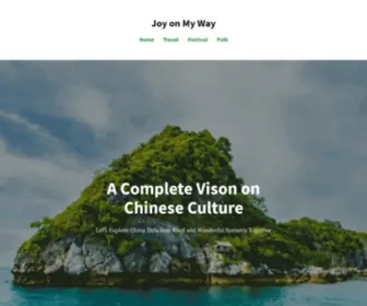 Joyonmyway.com(Have Fun and Futher Vision on Chinese Culture) Screenshot