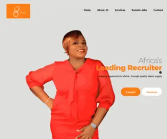 Joyonwuatu.com(Africa's Leading Recruiter) Screenshot