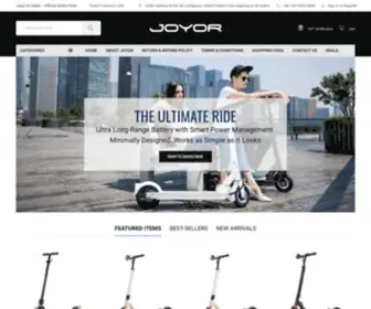 Joyorscooters.com(Premium Scooters) Screenshot