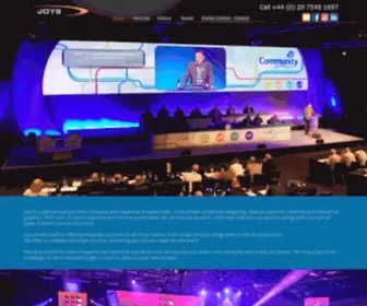 Joys.com(Guernsey Event Production Company) Screenshot