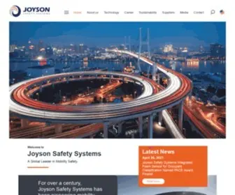Joysonsafety.com(Joyson) Screenshot