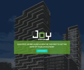 Joystationcondominium.ca(Joy Station Condos) Screenshot