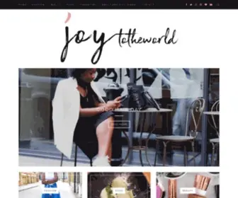 Joytotheworldblog.com(Joy to The World) Screenshot