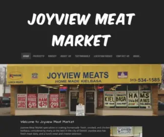 Joyviewmeatmarket.com(JOYVIEW MEAT MARKET) Screenshot