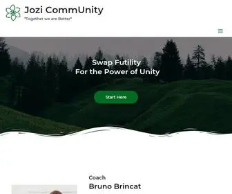 Jozicommunity.co.za(Together we are Better) Screenshot