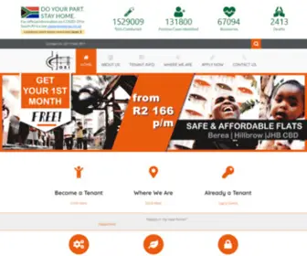 Jozihousing.co.za(Jozi Housing) Screenshot