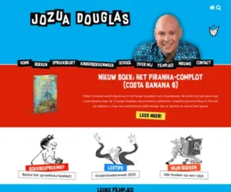 Jozuadouglas.com(Kinderboekenschrijver Jozua Douglas. Alle informatie) Screenshot