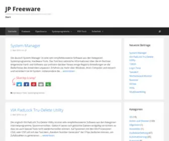 JP-Freeware.de(JP Freeware) Screenshot