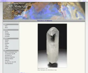 JP-Minerals.org(JP Minerals) Screenshot