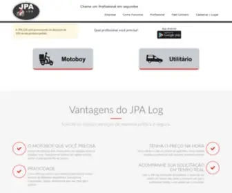 Jpaexpress.com.br(Peça um profissional com segurança) Screenshot