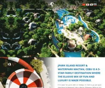 Jparkislandresort.com(Jpark Island Resort & Waterpark) Screenshot