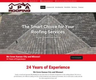 Jparoofing.com(JPA Roofing LLC) Screenshot