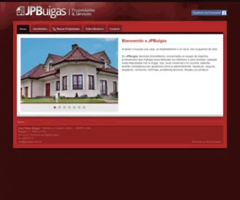 Jpbuigas.com.ar(Propiedades & Servicios) Screenshot