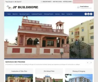 Jpbuildhome.com(JP Buildhome) Screenshot