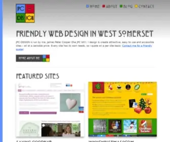 JPC-Design.com(Web Design in Minehead and West Somerset) Screenshot