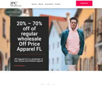 Jpcapparel.com(Jpcapparel) Screenshot