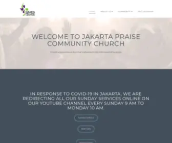 JPCC.org(Jakarta Praise Community Church) Screenshot