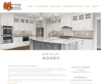 JPccustomhomes.com(JPC Custom Homes) Screenshot