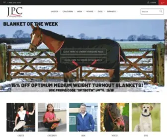 Jpcequestrian.com(JPC Equestrian) Screenshot