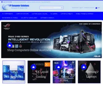 Jpcomputersolutions.com.au(PC Components Stores) Screenshot