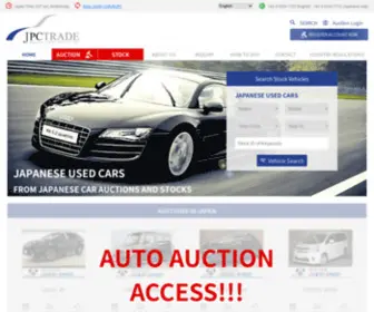 JPCtrade.hk(The Most Trusted Used Cars Exporters from Japan) Screenshot
