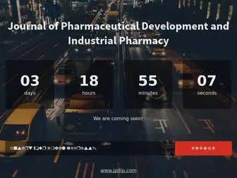 Jpdip.com(Journal of Pharmaceutical Development and Industrial Pharmacy) Screenshot