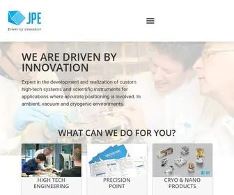 Jpe-Innovations.com(JPE) Screenshot