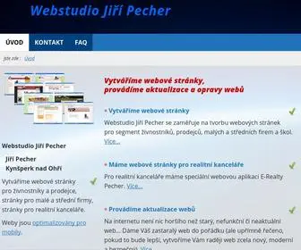 Jpecher.cz(Webstudio Jiří Pecher) Screenshot