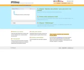 Jpegbay.fr(Hébergement) Screenshot