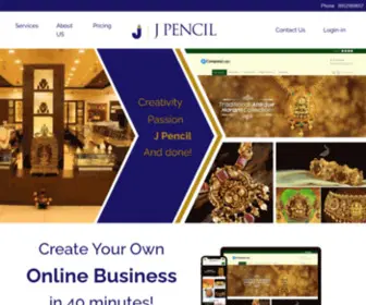 Jpencil.com(J Pencil Strives to unite the world of Art into one family and give every single artist in the globe an equal opportunity to sell their masterpieces and beautify the world) Screenshot