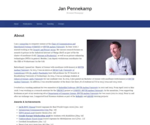 Jpennekamp.de(Jan Pennekamp) Screenshot